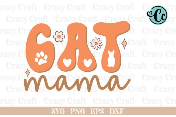 Cat Mama SVG: A Retro Embroidery Design Review