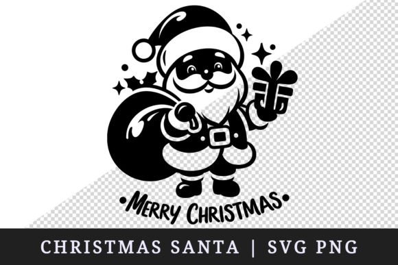 Christmas Santa Clipart Svg Png Cut File Review