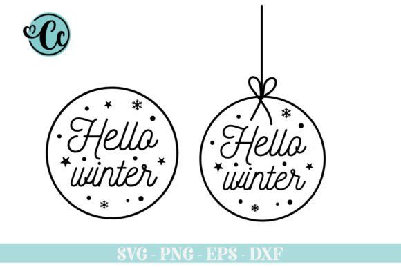 Hello Winter Round Sign Review