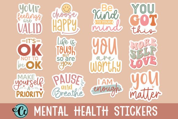 Printable Mental Health Stickers Designs: A Designer's Real-World Review
