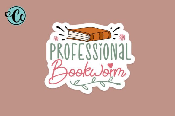 Professional Bookworm, Book Lover Png: A Designer's Review