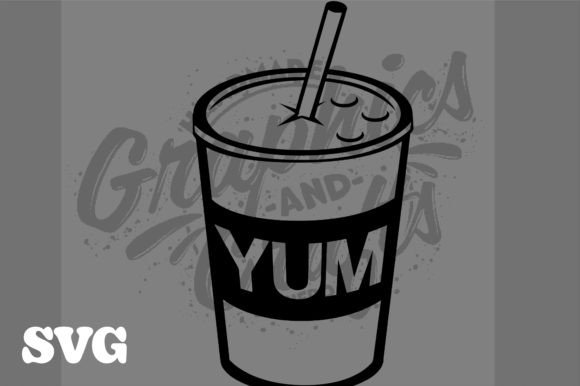 T-Shirt SVG Template,drink,cup,mug Review