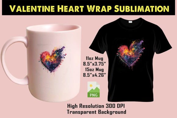 Valentine Heart Splashes Sublimation: A Designer's Real-World Review