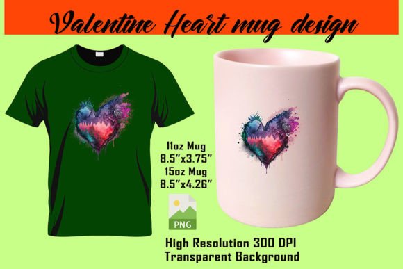 Valentine Heart Water Color Sublimation Review